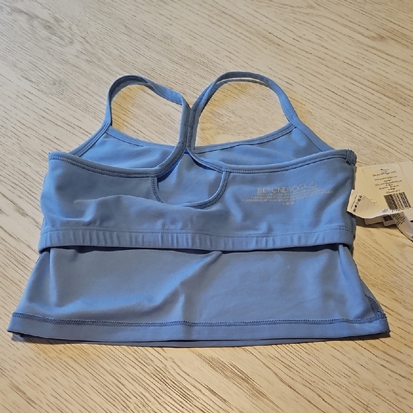 Beyond Yoga Vibrant Blue Crop Top - Picture 6 of 6